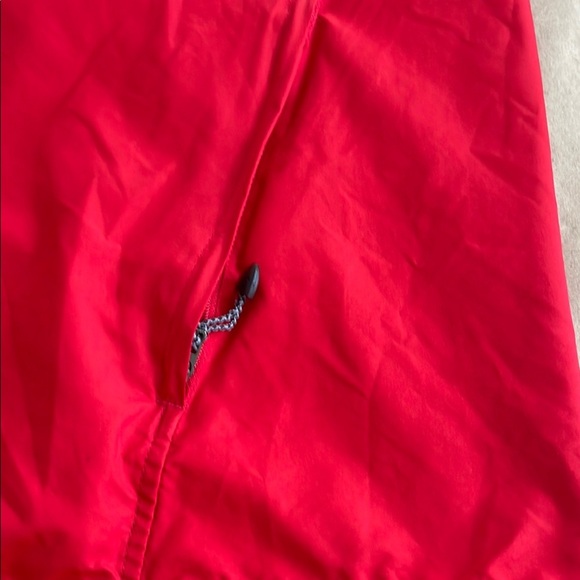 Nike swoosh Golf Red Jacket relaxed zip windbreaker - Picture 7 of 11